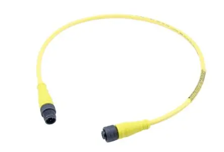 Produktfoto 1 von Molex 120066, 4-polig Rundsteckverbinder, M12, Gerade Buchse 4 / M12, Gerade Stecker, Länge 3 m