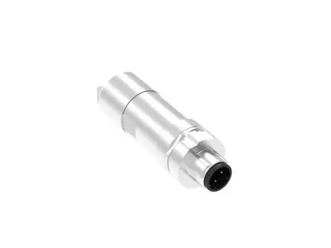 Produktfoto 1 von Molex Micro-Change M12 Rundsteckverbinder Stecker 4-polig Stecker 4A Kabel IP40