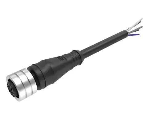 Produktfoto 1 von Molex Micro-Change M12 Rundsteckverbinder Buchse 3-polig Buchse 4A Kabel IP40