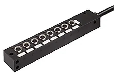 Produktfoto 1 von Molex 120247 Sensor-Box 8 Anschlüsse, Pigtail, 10 m