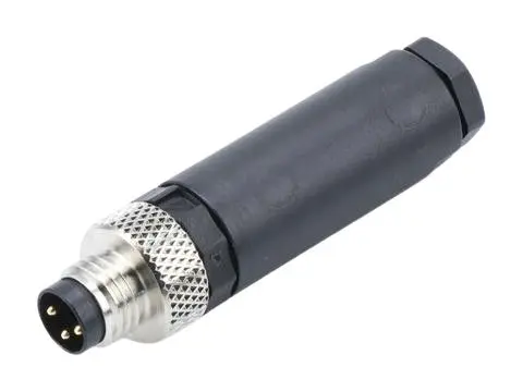 Produktfoto 1 von Molex Nano-Change M8 Rundsteckverbinder Stecker 3-polig Stecker 4A Kabel IP40