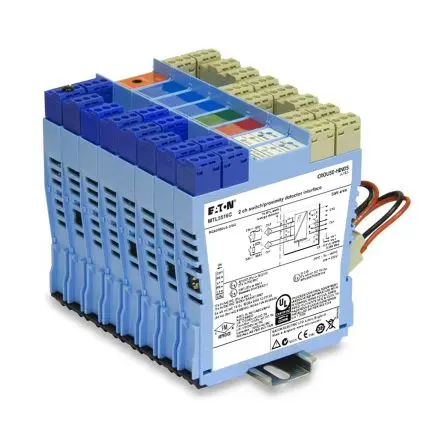 Produktfoto 1 von Eaton Serie MTL Signalwandler 20V dc, 35 V dc, Spannung 0 → ±5 mV EIN / Spannung 0 → ± 50 mV AUS DIN-Hutschiene, Zone 0,