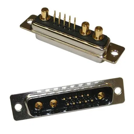 Norcomp 681S D-Sub-Steckverbinder Gerade, 3-polig, Durchsteckmontage Stecker