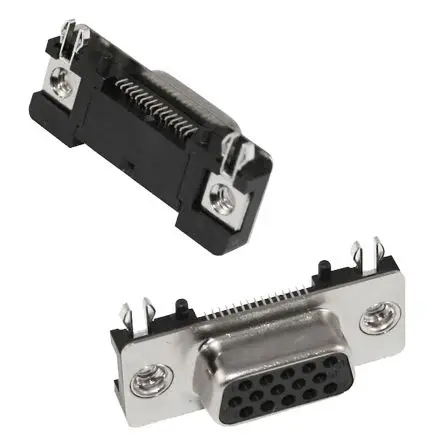 Norcomp 190 D-Sub-Steckverbinder gewinkelt, 25-polig 2.77 mm Raster, Oberfläche Buchse, mit Platinenbefestigung