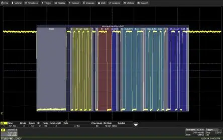 Produktfoto 1 von Teledyne LeCroy Oszilloskop-Software, AudioBus-Auslösung und -Dekodierung für WaveSurfer-3000z-Oszilloskope