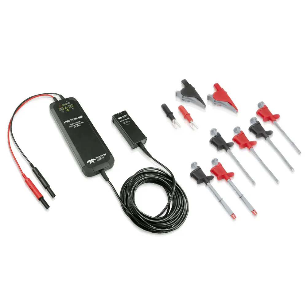 Produktfoto 1 von Teledyne LeCroy HVD3000A HVD3106A-6M Oszilloskoptastkopf Differenzial 80 MHz 6 kV ProBus