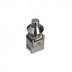 Produktfoto 1 von APEM 1200M Druckschalter Tastend Panel Ø 6.4 x 7.2 mm, SPST / 4A, 8 A 24 V dc 250 V ac