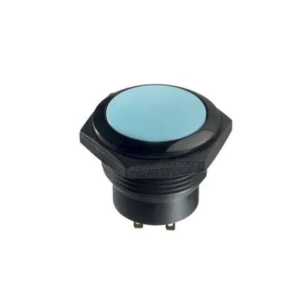 Produktfoto 1 von APEM FP Druckschalter Rastend Panel Ø 30.5 mm, 2-poliger Umschalter / 200mA 12 V dc