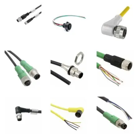 Produktfoto 1 von Amphenol Industrial DCD-12AFMM-QL8FXX, 12-polig Sensor-Betätigungselementkabel, Buchse Buchse 12 / Nicht abgeschlossen