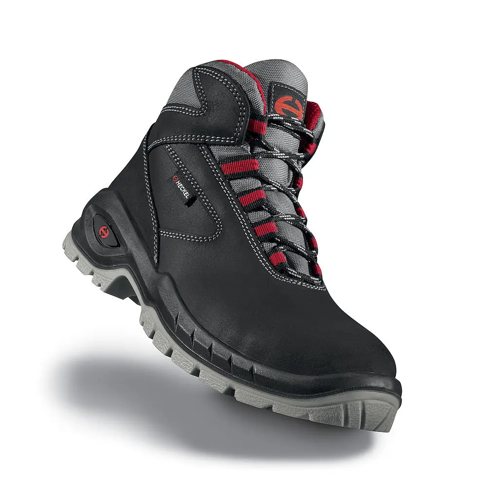 Produktfoto 1 von Heckel suXXeed EN20345 Ja, Herren, Knöchel-Sicherheitsstiefel Rot, Grau, Schwarz mit Videosignal-Schutzkappe 11