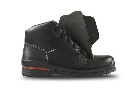 Produktfoto 1 von Heckel MACSOLE® 1.0, Herren, Knöchel-Sicherheitsstiefel Schwarz mit Videosignal-Schutzkappe, Größe 41 7