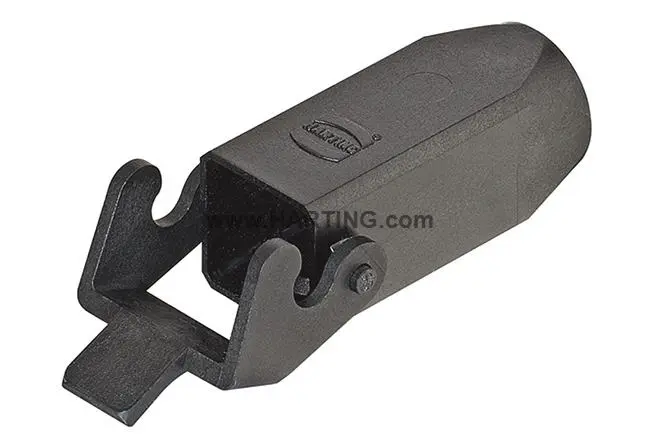 Produktfoto 1 von HARTING Han A Kappe für robusten Stromversorgungsstecker 1 Hebel 1, Kabel 3A Haubenkupplung, IP40, IP44