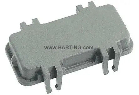 Produktfoto 1 von HARTING Han B Schutzabdeckung für Hauben, 250V, 2.08 mm², 0.5 mm², 16B