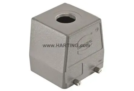 Produktfoto 1 von HARTING Han B Kappe für robusten Stromversorgungsstecker 2 Hebel 2, Kabel 32B Haube, IP65