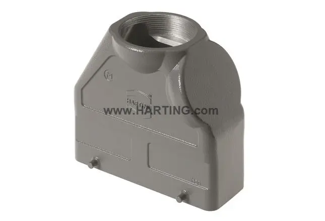 Produktfoto 1 von HARTING Han B Kappe für robusten Stromversorgungsstecker 2 Hebel 2, Kabel 24B Haube, IP65