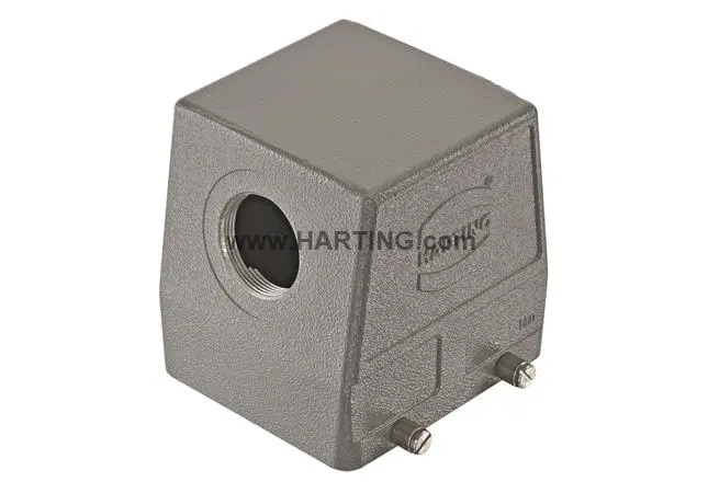 Produktfoto 1 von HARTING Han B Kappe für robusten Stromversorgungsstecker 2 Hebel 2, Kabel 32B Haube, IP65