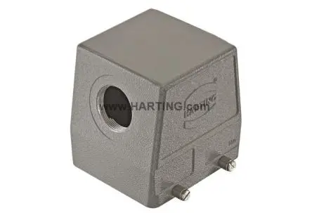 Produktfoto 1 von HARTING Han B Kappe für robusten Stromversorgungsstecker 2 Hebel 2, Kabel 32B Haube, IP65