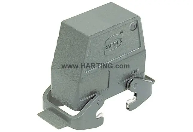 Produktfoto 1 von HARTING Han B Kappe für robusten Stromversorgungsstecker 2 Hebel 2, Kabel 16B Haube, IP65
