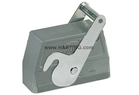 Produktfoto 1 von HARTING Han B Kappe für robusten Stromversorgungsstecker Hebel 1, Kabel 10B Haube, IP65