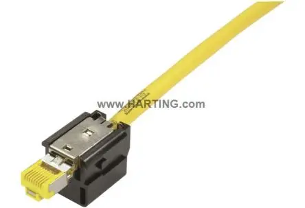 Produktfoto 1 von HARTING Han A Industrie-Steckverbinder Kontakteinsatz Stecker, 8-polig, Kabel, Steckverbindereinsatz