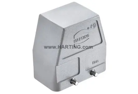 Produktfoto 1 von HARTING Han EMC/B Kappe für robusten Stromversorgungsstecker 2 Hebel 2, Kabel 10B Haube, IP65