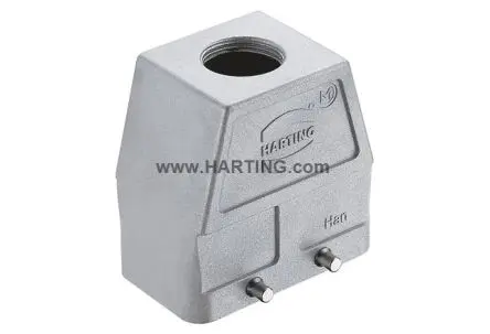 Produktfoto 1 von HARTING Han EMC/B Kappe für robusten Stromversorgungsstecker 2 Hebel 2, Kabel 10B Haube, IP65