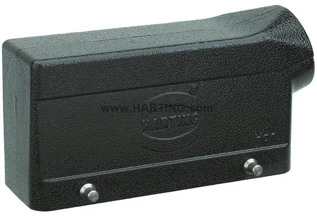 HARTING Han M Kappe für robusten Stromversorgungsstecker 2 Hebel 2, Kabel 10B Haube, IP65