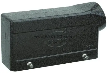 Produktfoto 1 von HARTING Han M Kappe für robusten Stromversorgungsstecker 2 Hebel 2, Kabel 10B Haube, IP65