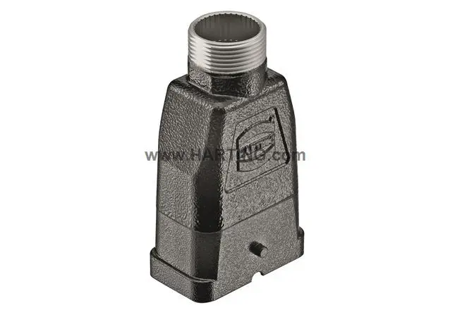 Produktfoto 1 von HARTING Han-Compact Kappe für robusten Stromversorgungsstecker 1 Hebel 1, Kabel 8 Haube, IP65
