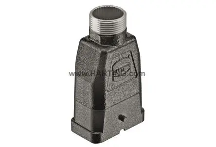 Produktfoto 1 von HARTING Han-Compact Kappe für robusten Stromversorgungsstecker 1 Hebel 1, Kabel 8 Haube, IP65