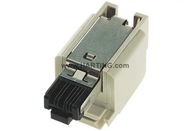 Produktfoto 1 von HARTING Han-Brid Industrie-Steckverbinder Kontakteinsatz, 2-polig 10A Stecker, Schrauben