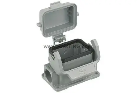 Produktfoto 1 von HARTING Han B Sockel, M25 x 2, Seiteneingang, SMD, IP65