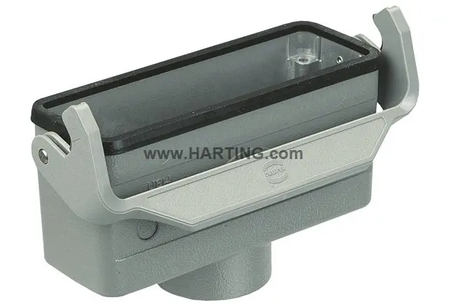 Produktfoto 1 von HARTING Han B Kappe für robusten Stromversorgungsstecker, Kabel 16B Haubenkupplung, IP65