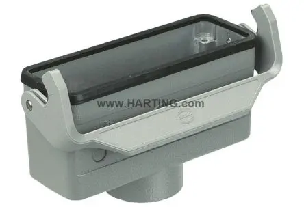 Produktfoto 1 von HARTING Han B Kappe für robusten Stromversorgungsstecker Einhebel 1, Kabel 16B Haubenkupplung, IP65