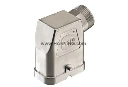 Produktfoto 1 von HARTING Han-Compact Kappe für robusten Stromversorgungsstecker 1 Hebel 1, Kabel 8 Haube, IP65