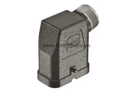 Produktfoto 1 von HARTING Han-Compact Kappe für robusten Stromversorgungsstecker 1 Hebel 1, Kabel 8 Haube, IP65