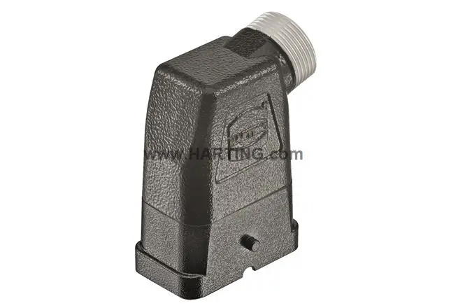Produktfoto 1 von HARTING Han-Compact Kappe für robusten Stromversorgungsstecker 1 Hebel 1, Kabel 8 Haube, IP65