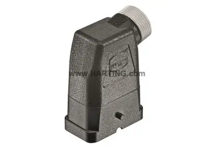 Produktfoto 1 von HARTING Han-Compact Kappe für robusten Stromversorgungsstecker 1 Hebel 1, Kabel 8 Haube, IP65