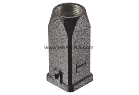 Produktfoto 1 von HARTING Han M Kappe für robusten Stromversorgungsstecker 1 Hebel 1, Kabel 3A Haube, IP67, IP65