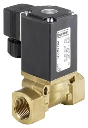 Produktfoto 1 von Bürkert S.EV Mit Gewinde, 2 Mit Gewinde Magnetventil 24V ac/dc, Öffner G1 25.4 mm