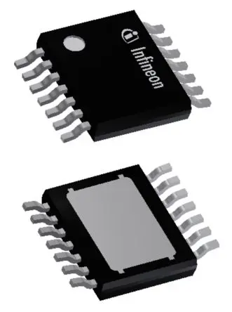 Produktfoto 1 von Infineon PROFET 1 Leistungsschalter-IC High-Side High-Side 8 mΩ 14-Pin 6 Ausg. TSDSO