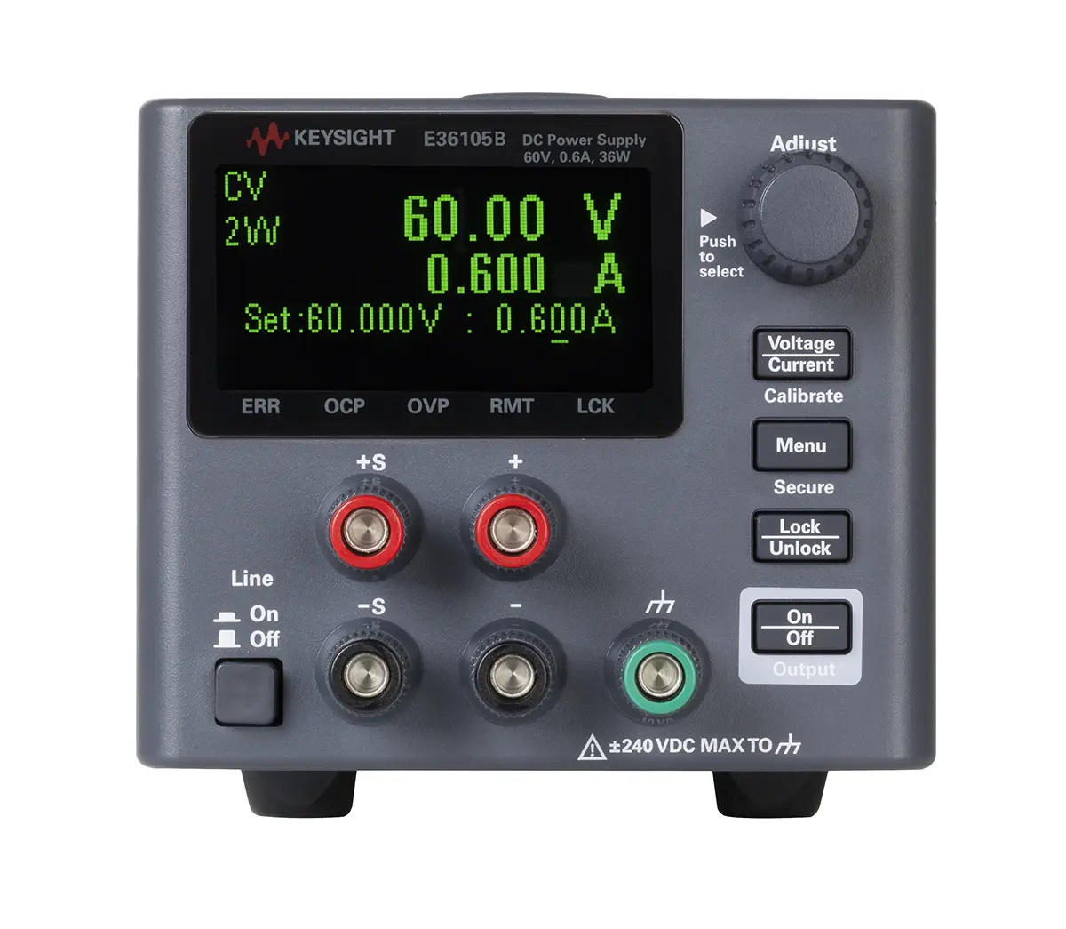 Produktfoto 1 von Keysight Technologies E36105B Digital Labornetzgerät 36W, 0 → 60V / 600mA