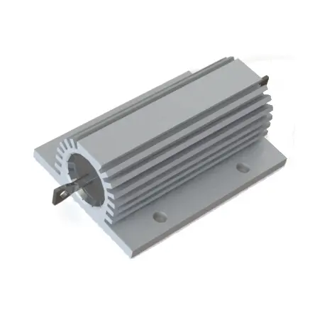 Produktfoto 1 von RS PRO Wickel Lastwiderstand 120Ω ±5% / 100W, Alu Gehäuse → +200°C
