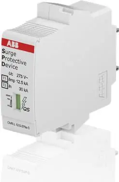 Produktfoto 1 von ABB OVR Überlastschutzgerät Überlastschutzgerät 80 kA 275V, DIN-Hutschiene, -40 °C→80 °C