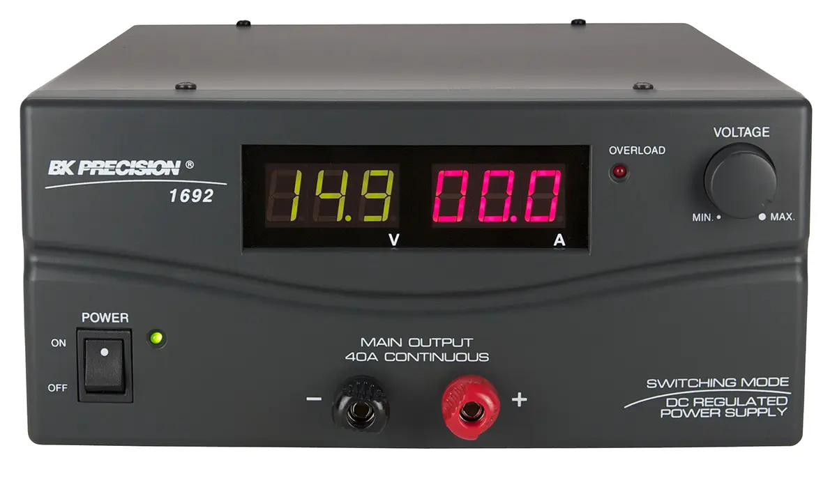 Produktfoto 1 von BK Precision BK1692 Digital Labornetzgerät 600W, 0 → 15V / 40A