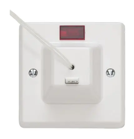 Produktfoto 1 von Contactum Baldachin-Schalter 250 V Weiß 2-pol. 3 mm 50 A