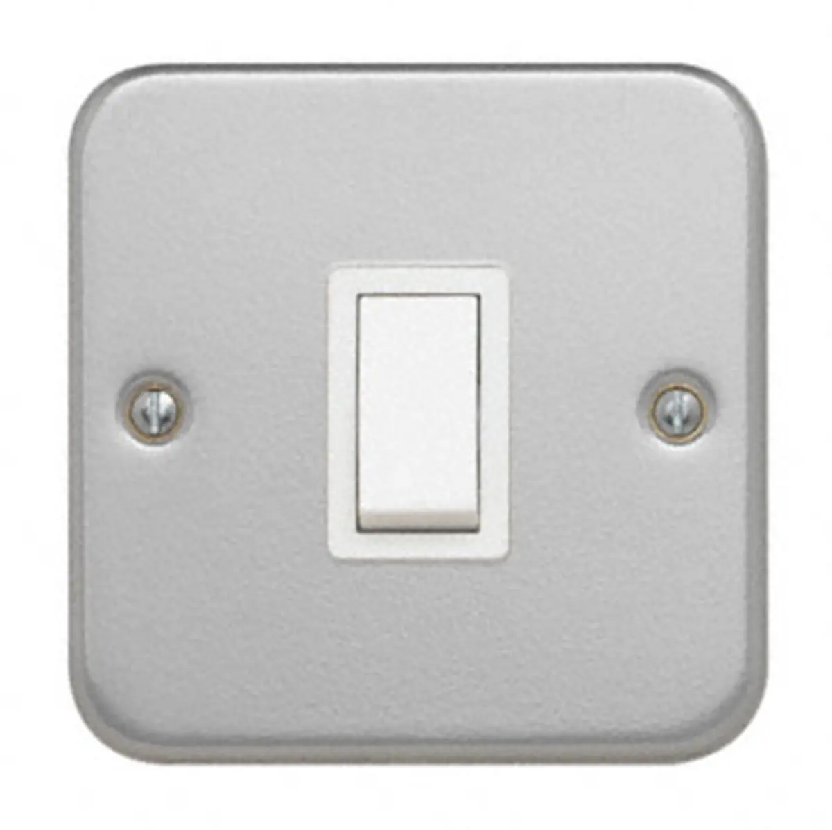 Produktfoto 1 von Contactum Metal Clad DP/DP-Kopplung Lichtschalter 1-teilig, 2-polig, 1 Wege Weiß IP2X 20 A, Polycarbonat