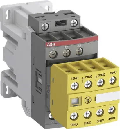 Produktfoto 1 von ABB Jokab AFS Schütz 24V dc-Spule, 3-polig, 600V ac / 30 A 24V dc 7.5 kW 3 Schließer Motorsteuerung 4-Hilfskontakte