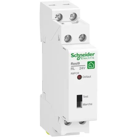 Produktfoto 1 von Schneider Electric Resi9 XP RL Überwachungsrelais 1-phasig, 1-poliger Umschalter DIN-Hutschiene