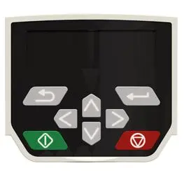 Produktfoto 1 von Control Techniques Wechselrichter-Zubehör Fern-Tastatur, für Unidrive M400